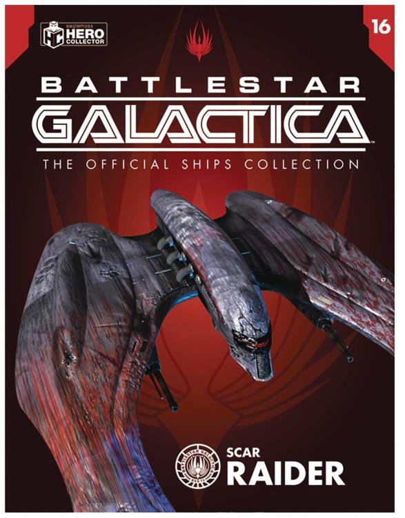 Battlestar Galactica Ship Collection #16 Scar Raider Gallery Image 3