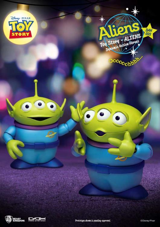 Toy Story Dynamic 8ction Heroes DAH-022 Alien PX Previews Exclusive Two-Pack Gallery Image 3