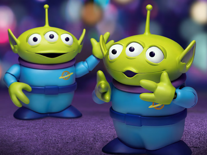 Toy Story Dynamic 8ction Heroes DAH-022 Alien PX Previews Exclusive Two-Pack Gallery Image 1