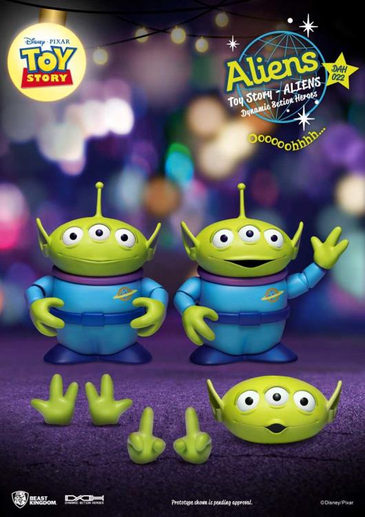 Toy Story Dynamic 8ction Heroes DAH-022 Alien PX Previews Exclusive Two-Pack Gallery Image 7