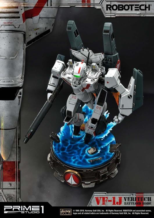 Robotech Premium Masterline VF-1J Officer's Veritech (Battloid Mode) Limited Edition Statue Gallery Image 7