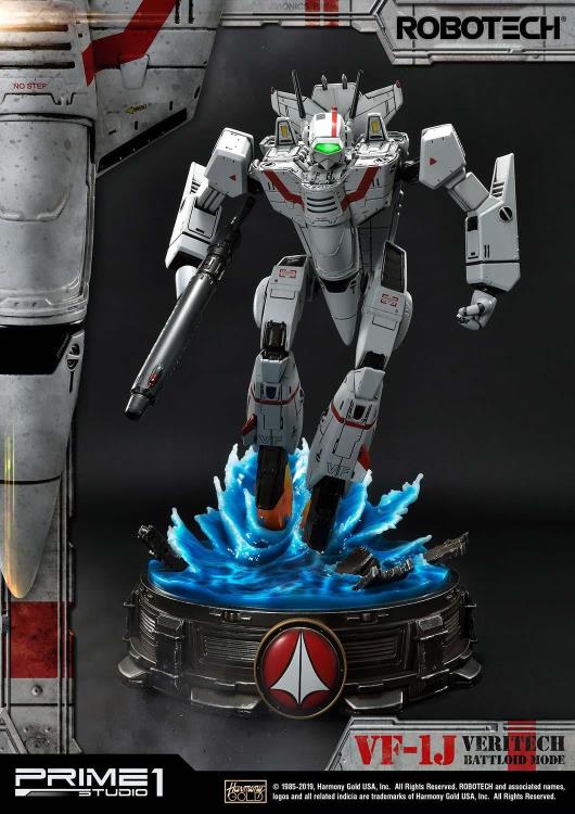 Robotech Premium Masterline VF-1J Officer's Veritech (Battloid Mode) Limited Edition Statue Gallery Image 10