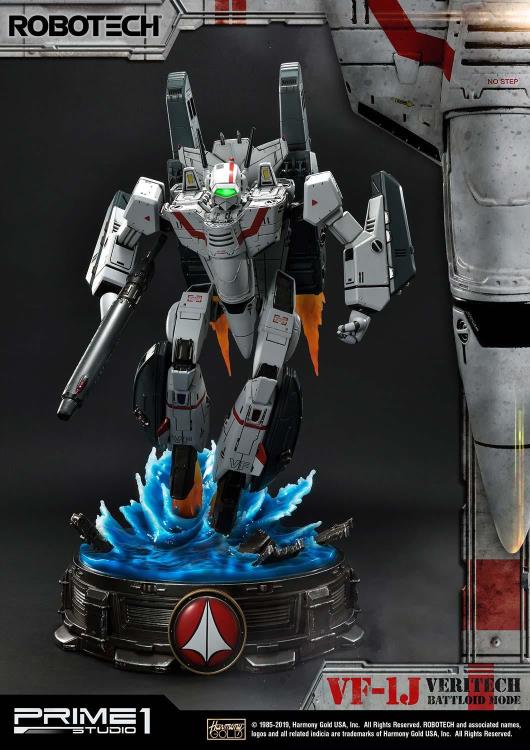 Robotech Premium Masterline VF-1J Officer's Veritech (Battloid Mode) Limited Edition Statue Gallery Image 3