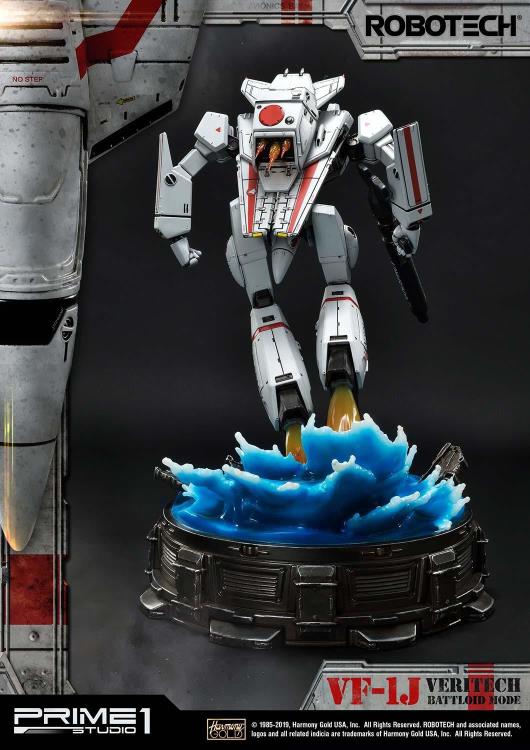 Robotech Premium Masterline VF-1J Officer's Veritech (Battloid Mode) Limited Edition Statue Gallery Image 11