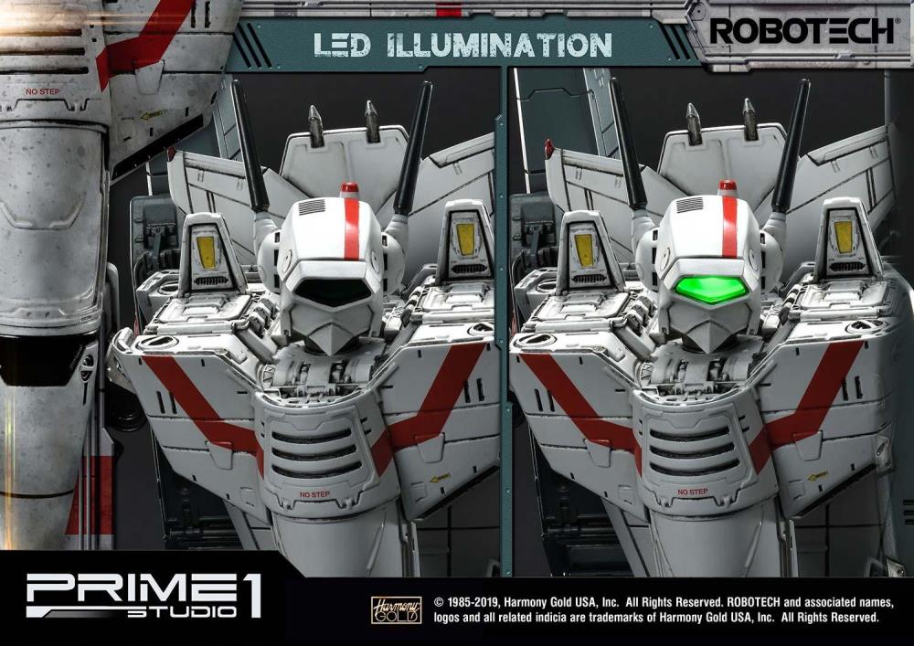 Robotech Premium Masterline VF-1J Officer's Veritech (Battloid Mode) Limited Edition Statue Gallery Image 13