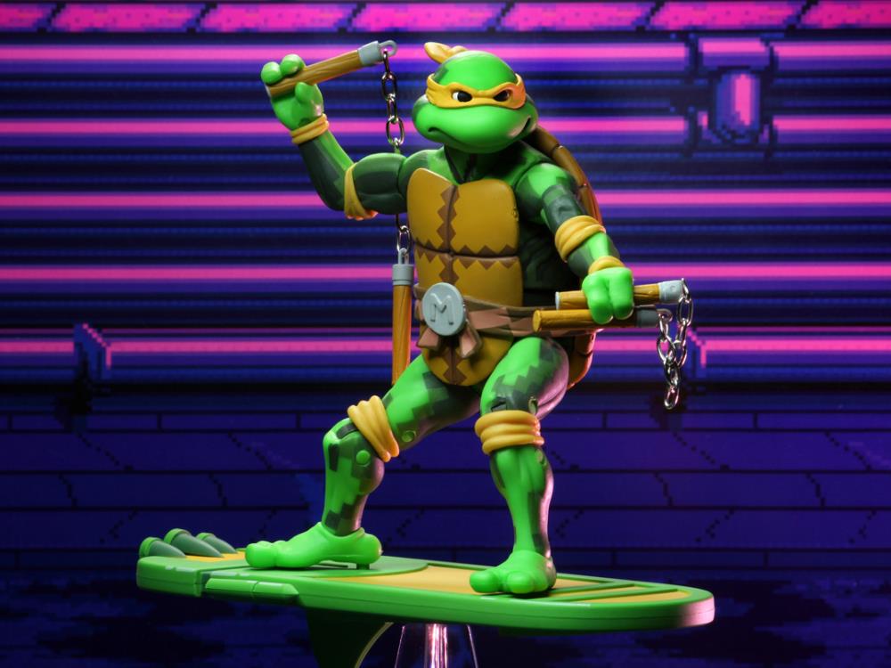 Teenage Mutant Ninja Turtles: Turtles in Time Wave 2 Set of 4 Figures Gallery Image 4