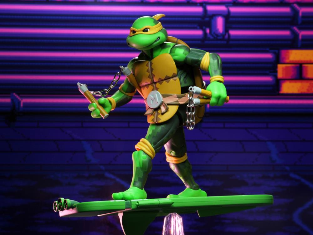 Teenage Mutant Ninja Turtles: Turtles in Time Wave 2 Set of 4 Figures Gallery Image 7