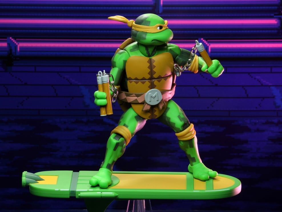 Teenage Mutant Ninja Turtles: Turtles in Time Wave 2 Set of 4 Figures Gallery Image 5