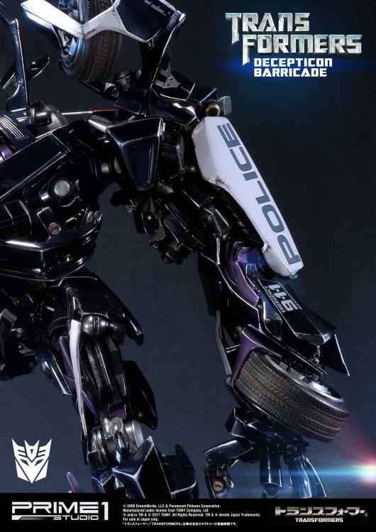 Transformers Museum Masterline Decepticon Barricade Statue Gallery Image 9