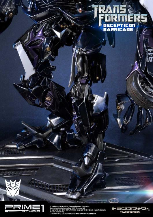 Transformers Museum Masterline Decepticon Barricade Statue Gallery Image 8