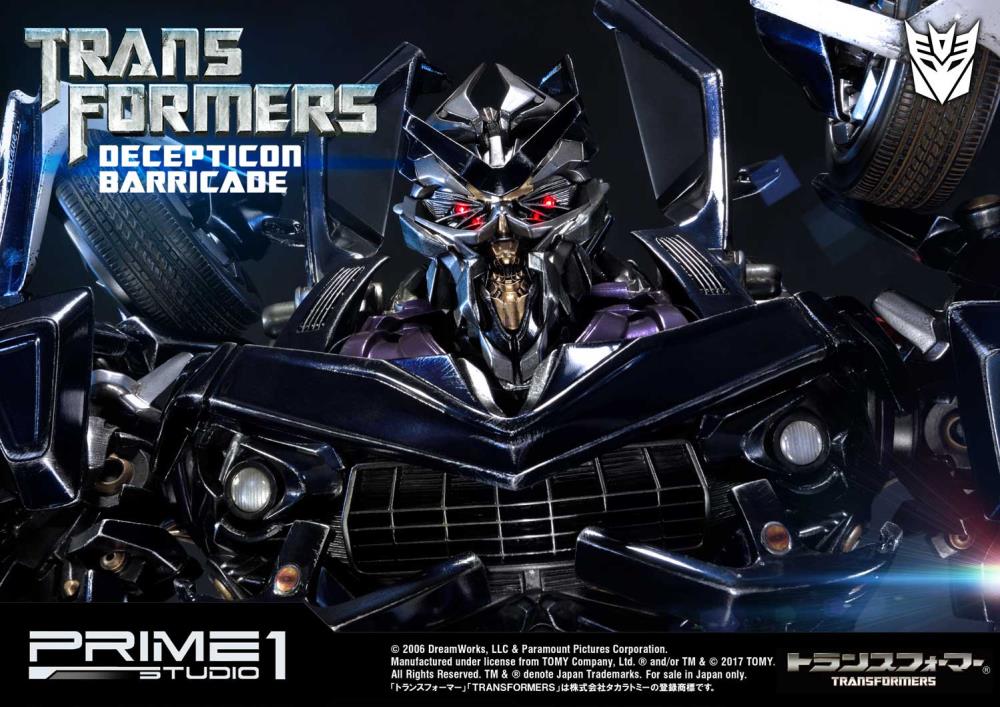 Transformers Museum Masterline Decepticon Barricade Statue Gallery Image 12