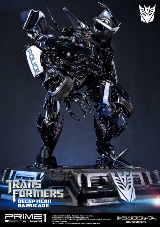Transformers Museum Masterline Decepticon Barricade Statue Gallery Image 6
