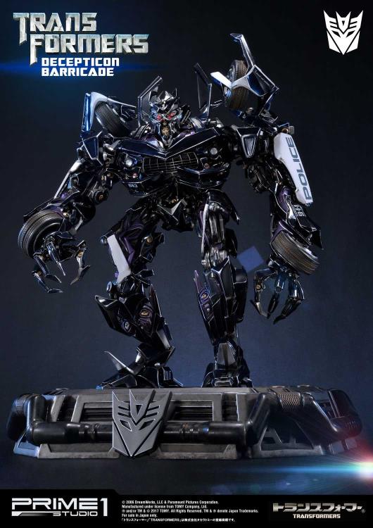 Transformers Museum Masterline Decepticon Barricade Statue Gallery Image 3