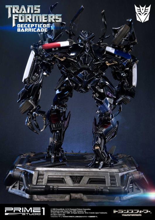 Transformers Museum Masterline Decepticon Barricade Statue Gallery Image 5