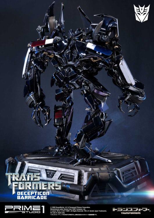 Transformers Museum Masterline Decepticon Barricade Statue Gallery Image 4