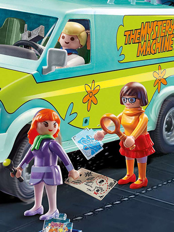 Scooby-Doo! Playmobil Mystery Machine Set Gallery Image 2