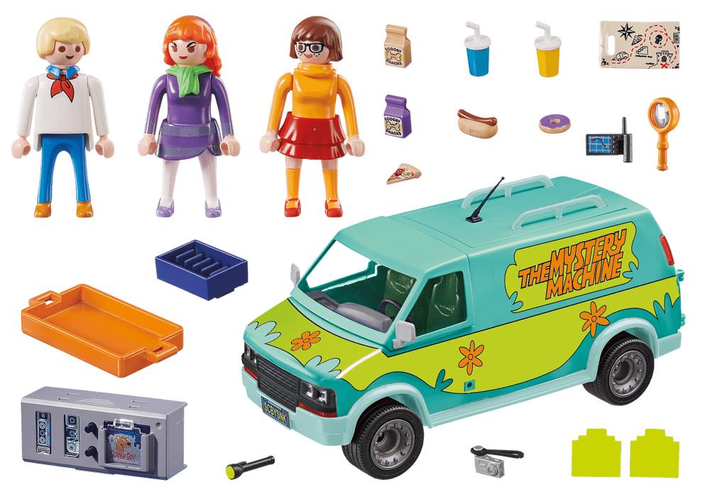 Scooby-Doo! Playmobil Mystery Machine Set Gallery Image 7