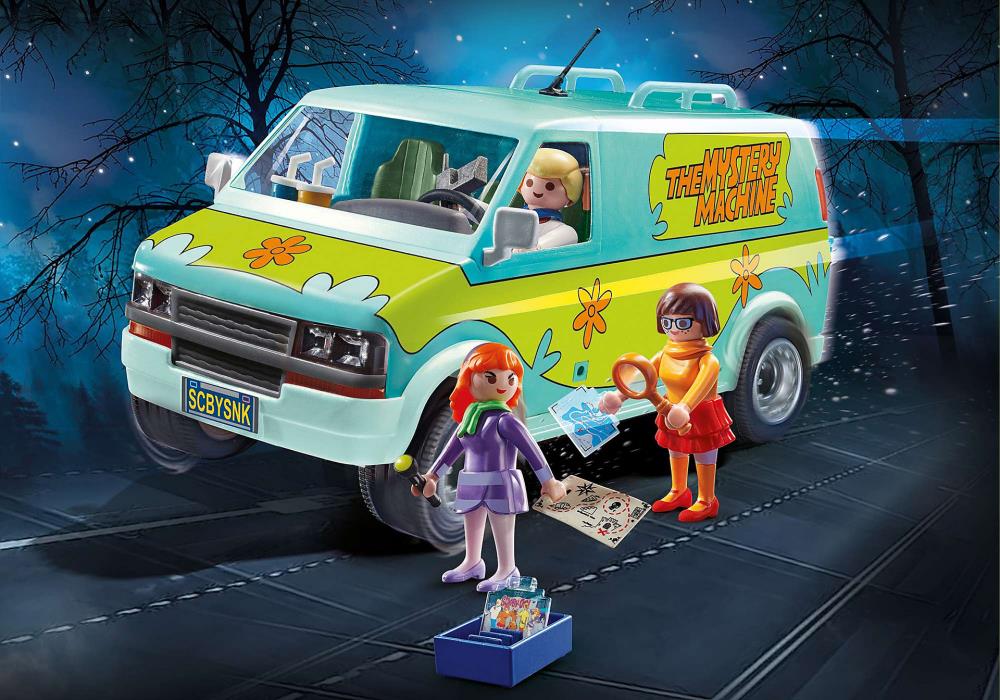 Scooby-Doo! Playmobil Mystery Machine Set Gallery Image 3