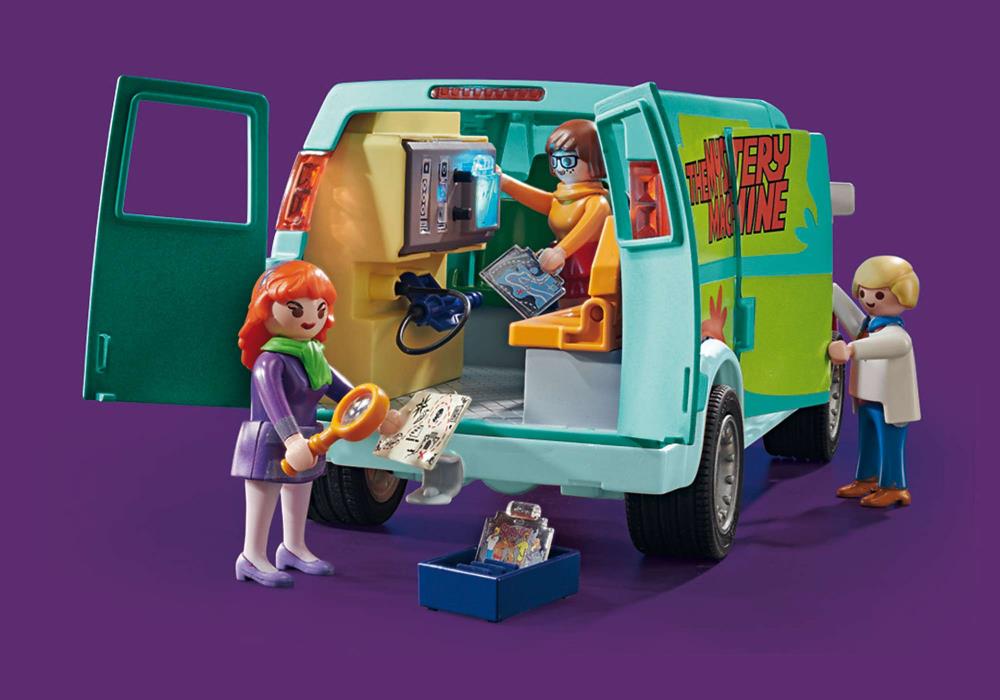 Scooby-Doo! Playmobil Mystery Machine Set Gallery Image 4