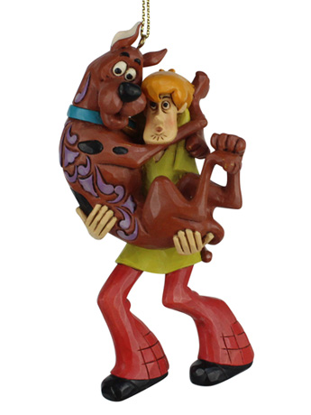 Scooby-Doo Shaggy Holding Scooby-Doo Ornament (Jim Shore) Gallery Image 2