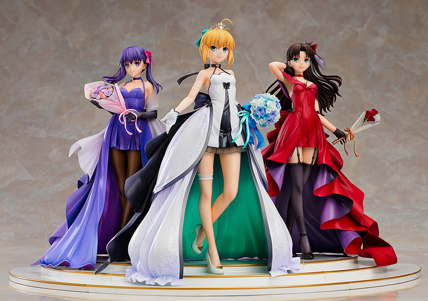 新品未開封 Fate 15th フィギュア Premium Box 15周年 Fate/stay night 15th Celebration Project 1/7 Scale Premium Box Set