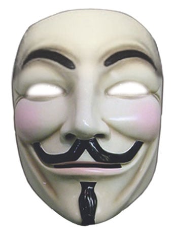 V for Vendetta Deluxe Guy Fawkes Mask Gallery Image 2