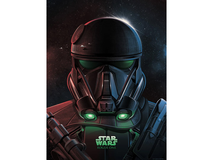 Star Wars Imperial Death Trooper Limited Edition Art Print Gallery Image 1