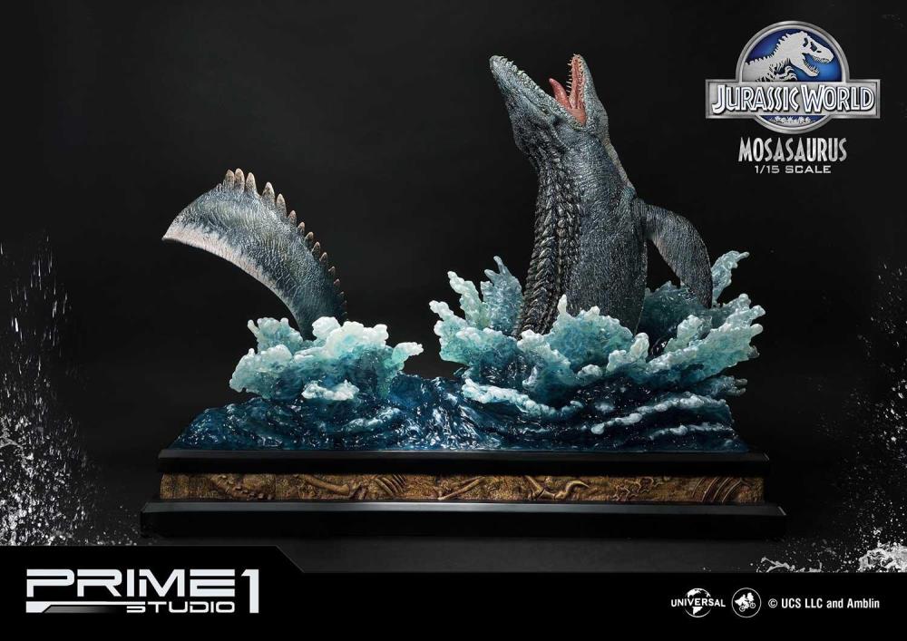 Jurassic World Legacy Museum Collection Mosasaurus 1/15 Scale Exclusive Limited Edition Statue Gallery Image 5