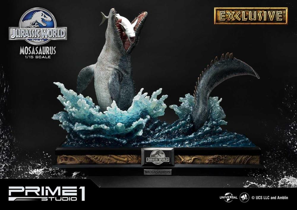 Jurassic World Legacy Museum Collection Mosasaurus 1/15 Scale Exclusive Limited Edition Statue Gallery Image 3