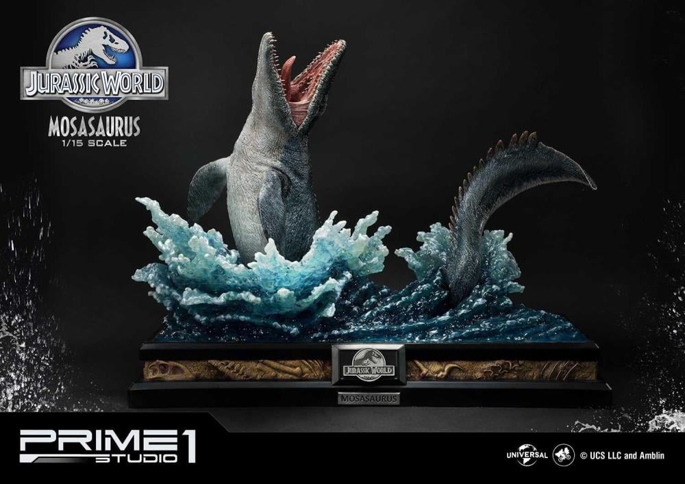 Jurassic World Legacy Museum Collection Mosasaurus 1/15 Scale Exclusive Limited Edition Statue Gallery Image 4