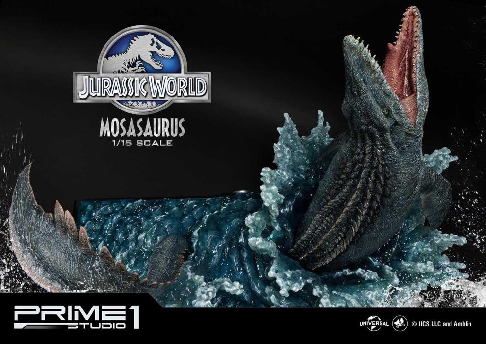 Jurassic World Legacy Museum Collection Mosasaurus 1/15 Scale Exclusive Limited Edition Statue Gallery Image 8