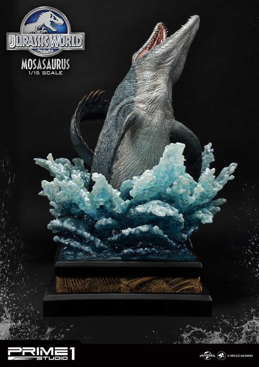 Jurassic World Legacy Museum Collection Mosasaurus 1/15 Scale Exclusive Limited Edition Statue Gallery Image 7