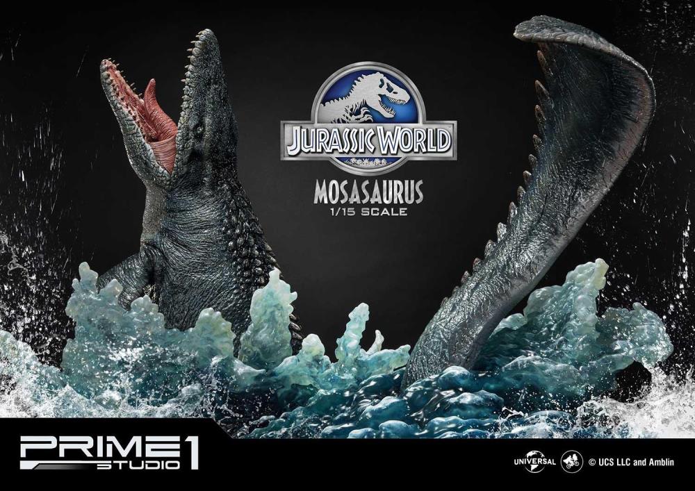 Jurassic World Legacy Museum Collection Mosasaurus 1/15 Scale Exclusive Limited Edition Statue Gallery Image 9