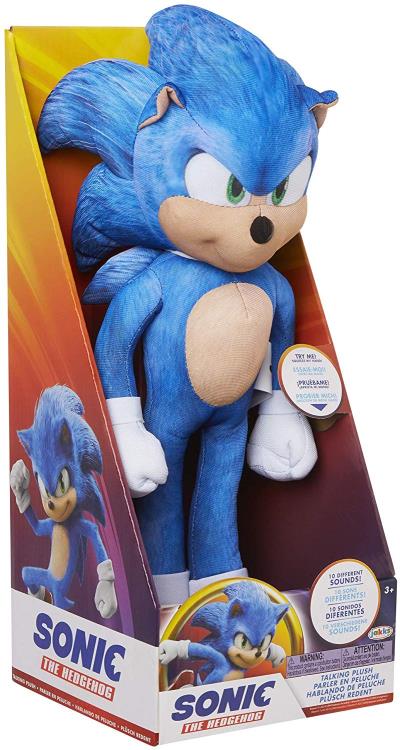 Sonic The Hedgehog 13" Talking Sonic Plush Gallery Image 8