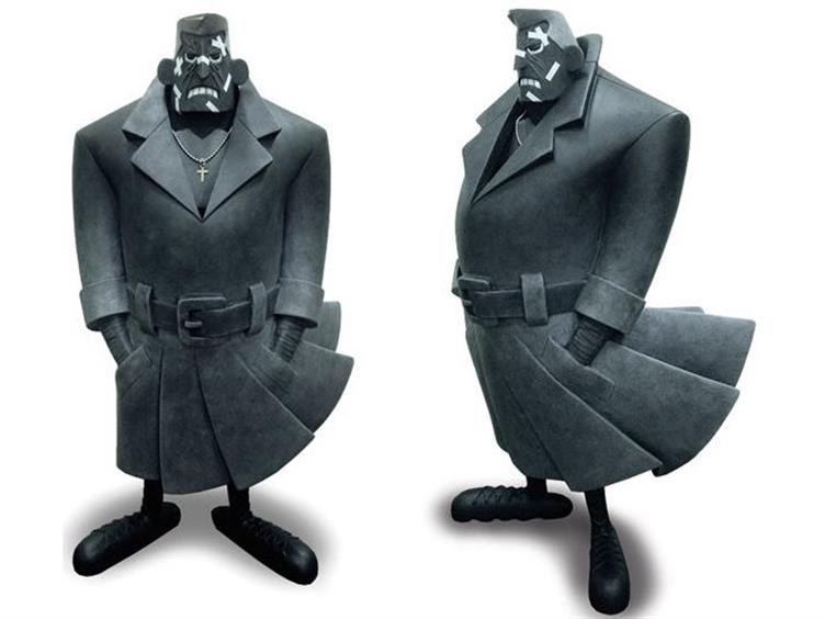 Eric So Sin City Vinyl Figure - Marv Gallery Image 1