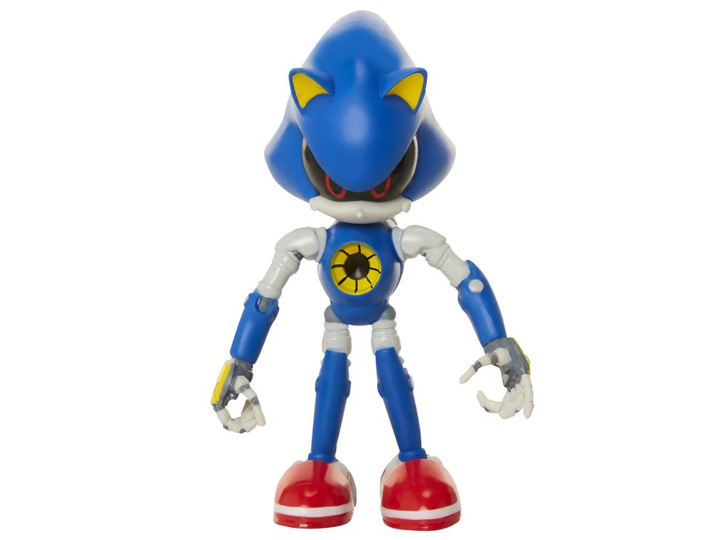 Sonic The Hedgehog 4" Basic Metal Sonic Bendy Figure Gallery Image 1