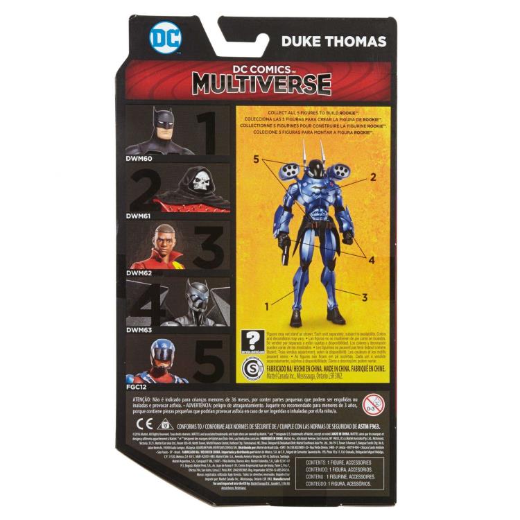 DC Comics Multiverse Duke Thomas (We Are Robin) Collect & Connect Bat Mech Suit Gallery Image 7