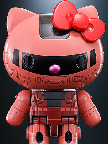 Gundam Chogokin Char's Zaku II x Hello Kitty