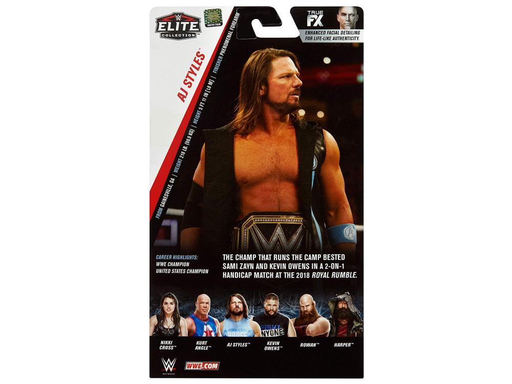 WWE Elite Collection Series 66 AJ Styles Figure Gallery Image 8