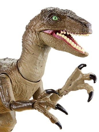 Jurassic Park Amber Collection Velociraptor Gallery Image 2