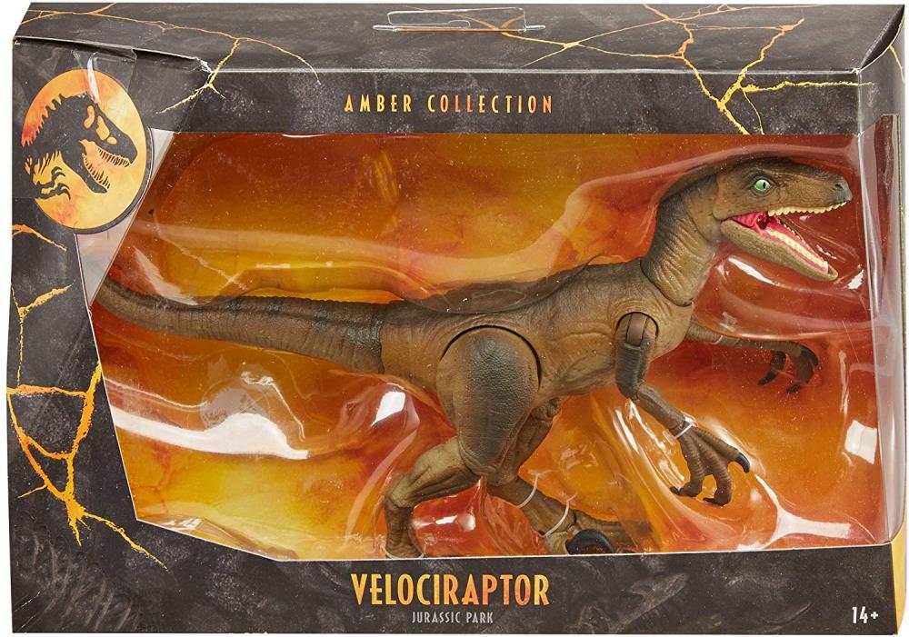 Jurassic Park Amber Collection Velociraptor Gallery Image 7