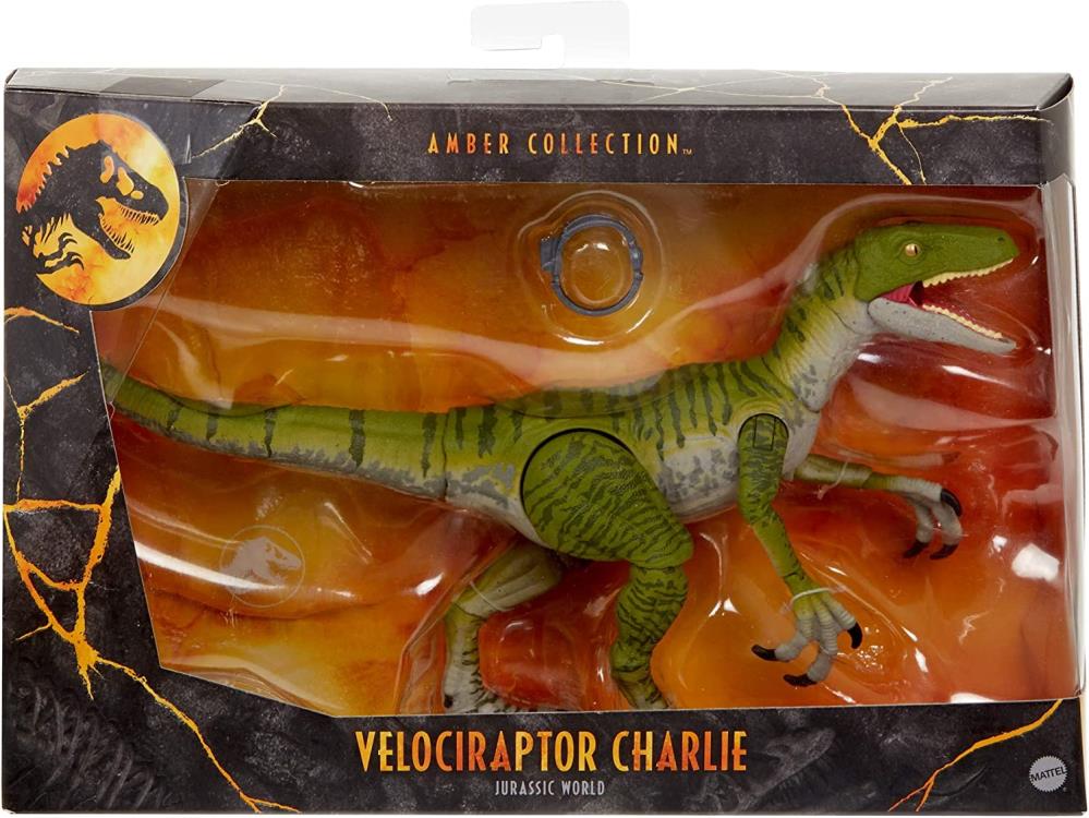 Jurassic World Amber Collection Velociraptor Charlie Gallery Image 6