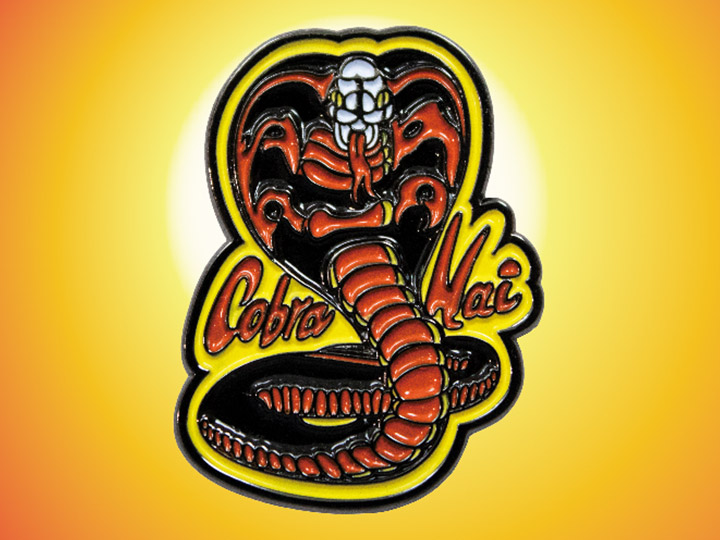 The Karate Kid Cobra Kai Fire Enamel Pin Gallery Image 1