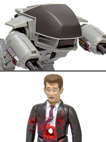 RoboCop ReAction ED-209 & Mr. Kinney Figure Two-Pack Gallery Image 2