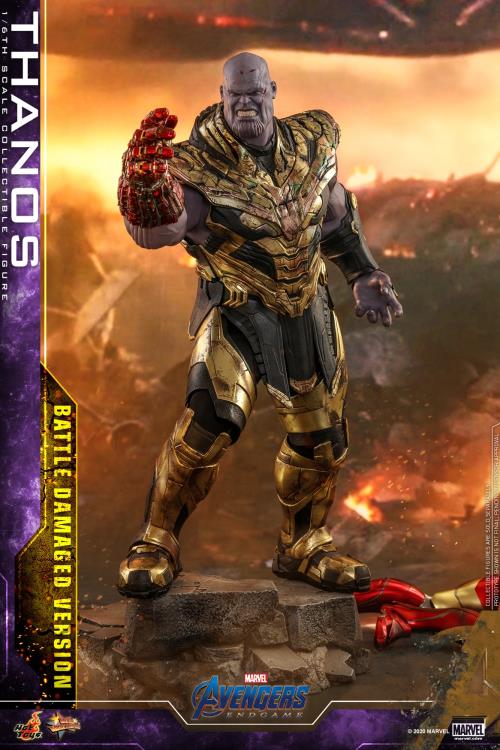 Avengers: Endgame MMS564 Thanos (Battle Damaged) 1/6th Scale Collectible Figure Gallery Image 6