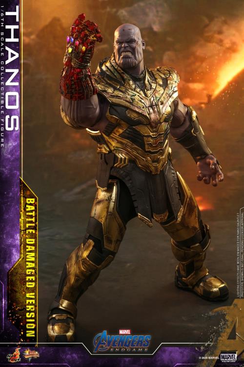 Avengers: Endgame MMS564 Thanos (Battle Damaged) 1/6th Scale Collectible Figure Gallery Image 4
