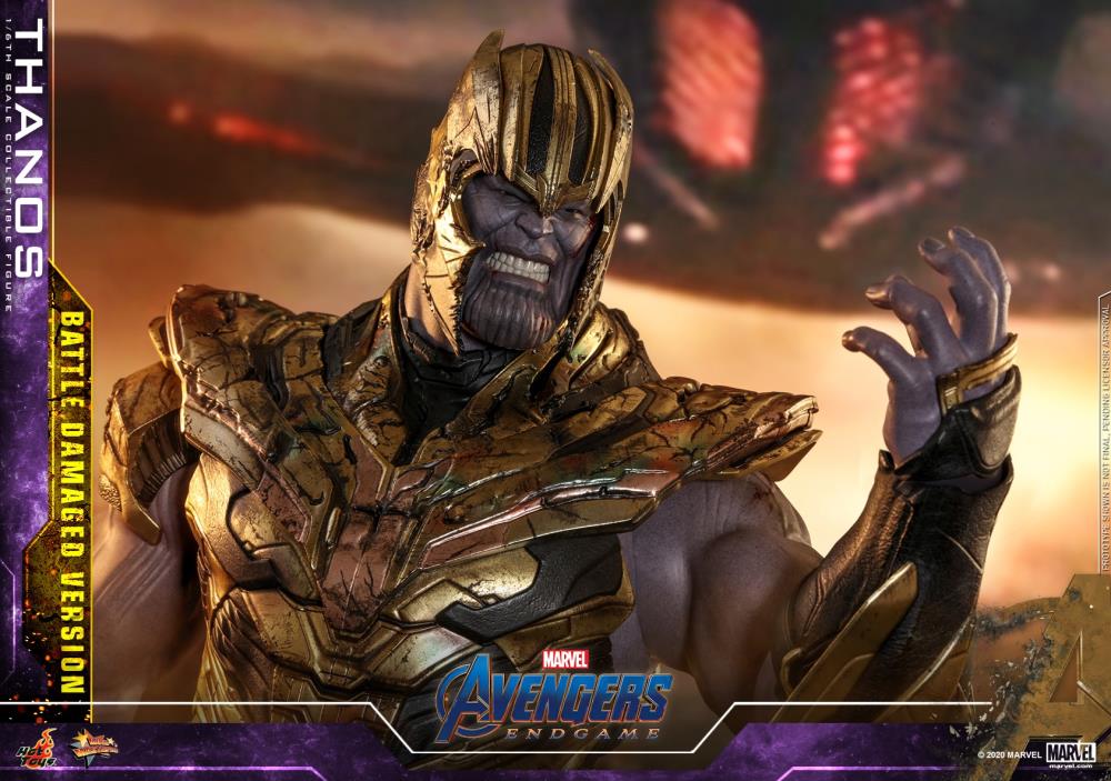 Avengers: Endgame MMS564 Thanos (Battle Damaged) 1/6th Scale Collectible Figure Gallery Image 12