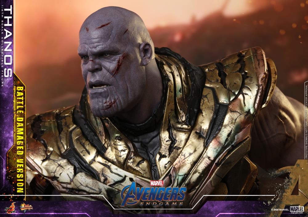 Avengers: Endgame MMS564 Thanos (Battle Damaged) 1/6th Scale Collectible Figure Gallery Image 14