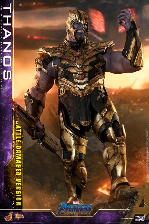 Avengers: Endgame MMS564 Thanos (Battle Damaged) 1/6th Scale Collectible Figure Gallery Image 5