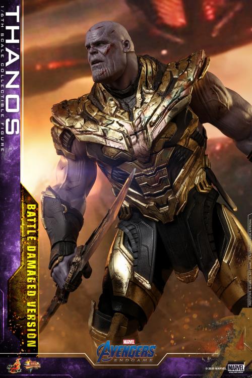 Avengers: Endgame MMS564 Thanos (Battle Damaged) 1/6th Scale Collectible Figure Gallery Image 9